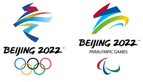 Pictogramas dos Jogos Olímpicos de Inverno de Beijing 2022 reflete